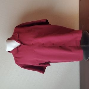 John Henry Viva Tropical, Hawaiian Shirt, Maroon, XL/XG